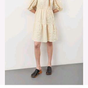 Lux Brand Pinteresty Cream Dress