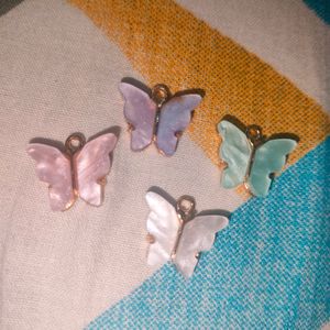 Butterfly Charms For Jewellery Making