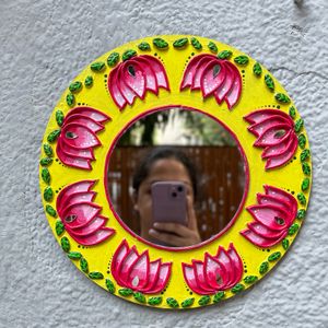 Lotus Wall Mirror