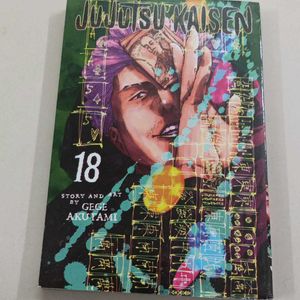 Jujutsu kaisen Volume 18 Manga Comics