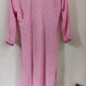 Pink Kurta