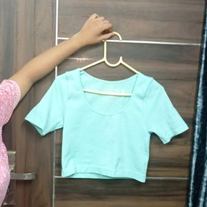 Crop Slim Fit Top