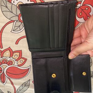 Premium Women Black Wallet