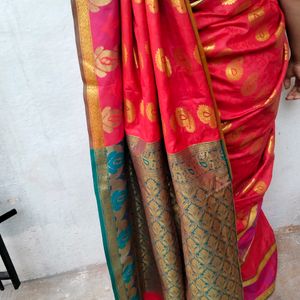 Red Saree