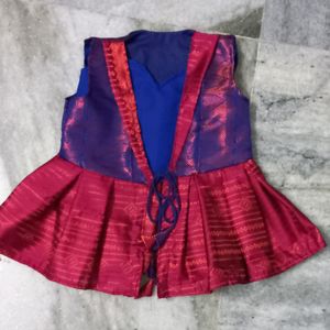 kids dress with sharara