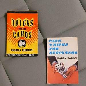 Card Tricks-  2 Vintage Books