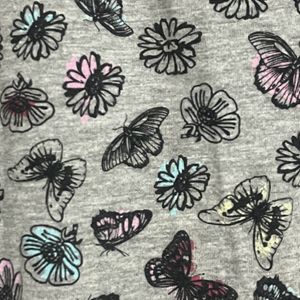 Butterfly Printed Night Dress