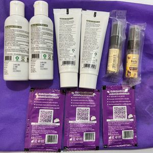 Plum Toner Face Mask Body Mist & Oil Kit