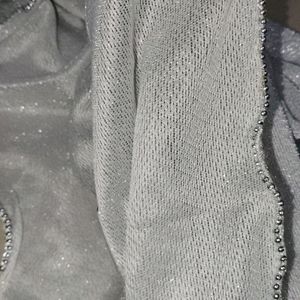 Silver Dupatta