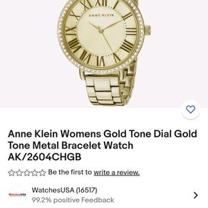 Anne Klein Watch around strap