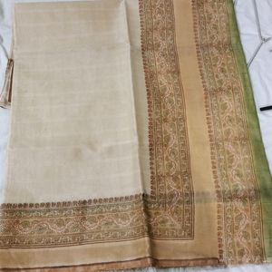 Decent Saree With Formal Use Tissue Material