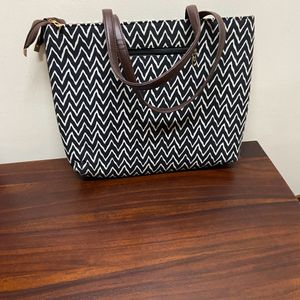 Laptop Bag - Black White