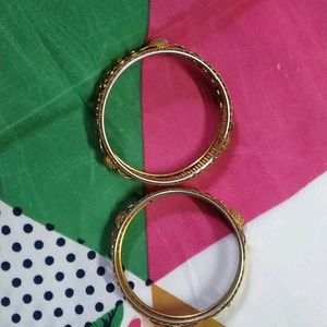 Golden Bracelet Bangles