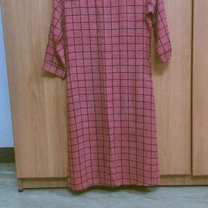 Checked Kurti