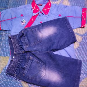 BOY'S SHIRT & JEANS