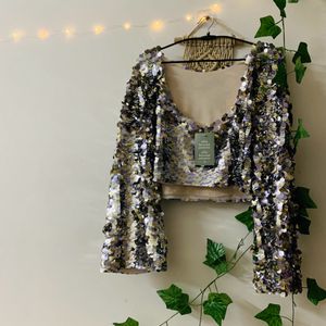 HM Sequinned Top XL