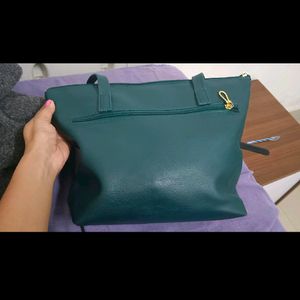 Teal Green Handbag