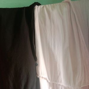 White Black Dupatta