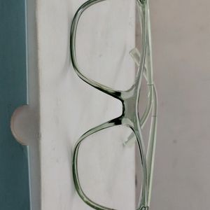 New Frames Transparent Green With Blue Cut Lenses