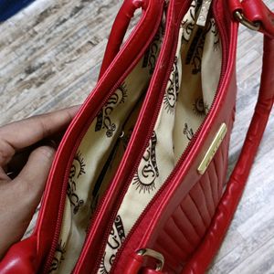 Absolutely New Side Bag In Red