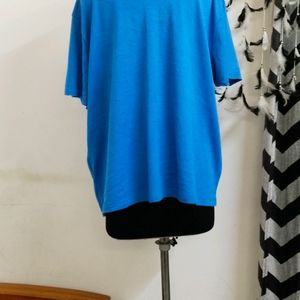 Plus Size Blue Tshirt