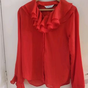 Beautiful Top With Nice Ruffle Detailing