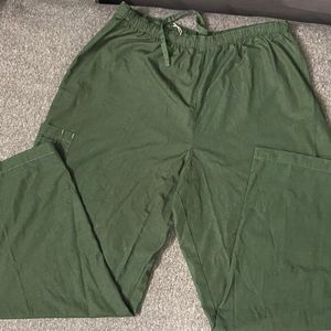 Green Baggy Cargo Men