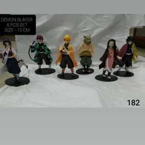 Demon Slayer 6 Pcs Set 15 Cm Figures