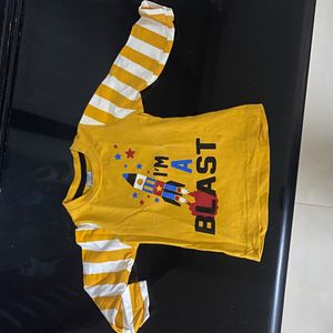 Baby Boy T-shirt For 12-18 Months