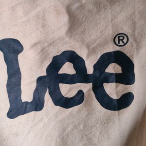 Lee Off White Tote Bag