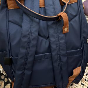 MINE Navy Blue Backpack