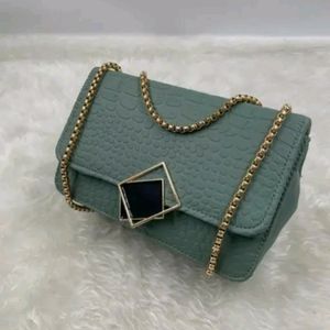 Green Sling Bag