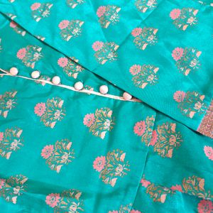 🎇Banarasi Soft Silk Kurti