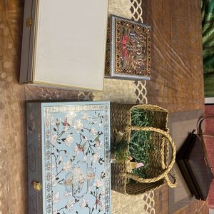 Set of Beautiful Organizers/Boxes