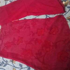 🔥Spot Offer Hot Pink Mirror Work Lahenga🔥