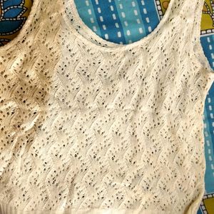 Cutwork Tank Top..