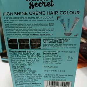 Bblunt Hair Colour..