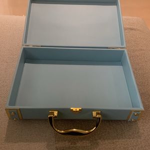 Lovely Blue Suitcase For Gifting