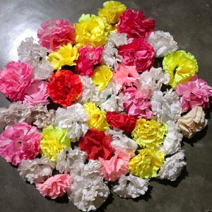 45 Artificial Multi Color Flowers 🌼🌸🌺