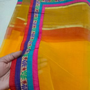 Sale Border Design Saree