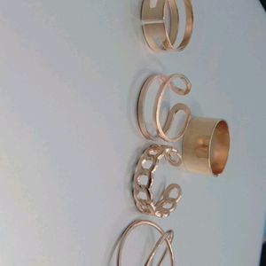 Hand Rings With Adjustable Size For Each Finger