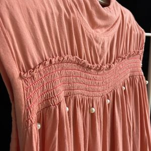 Price DROP Peach Sleeveless Top