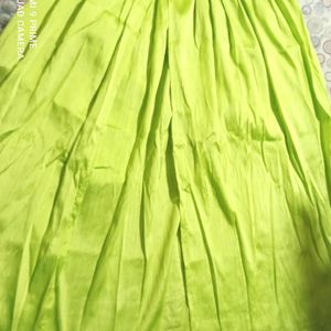 Fluorescent Light Green Suit Set