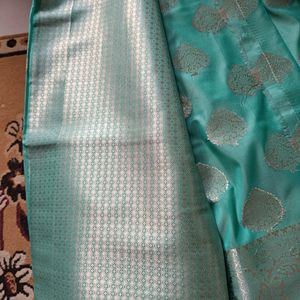 Banarsi Silk Saree With Blouse