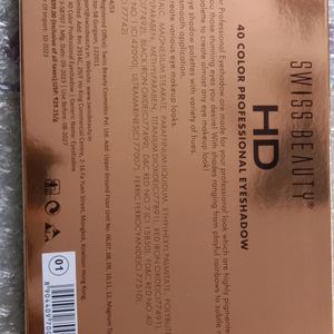 HD 40 Colour Professional Eyeshadow