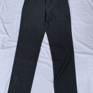 Black Straight Pant 30”