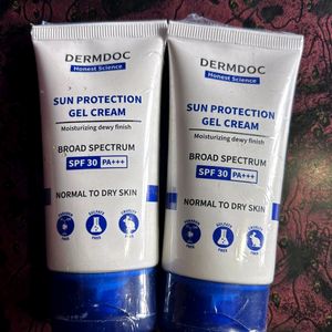 Pack Of 2 Dermdoc Sun Protection Gel Cream