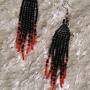 Beads Tassel Earrings
