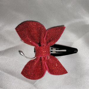 Butterfly Glitter Clip