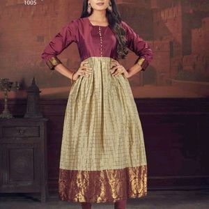 💥 South Indian Traditional Long Kurti